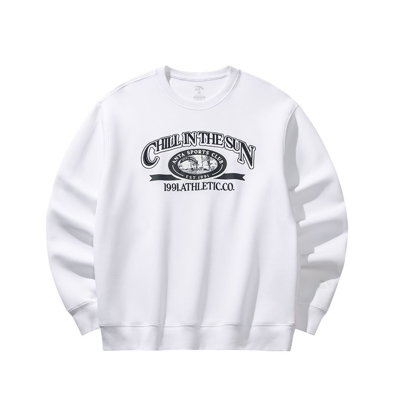 ANTA Свитшот мужской снежно-белый
ANTA Свитшот мужской снежно-белый