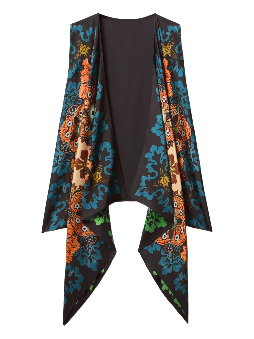 Двусторонний жилет с цветочным принтом La Doublej, синий
Двусторонний жилет с цветочным принтом La Doublej, синий