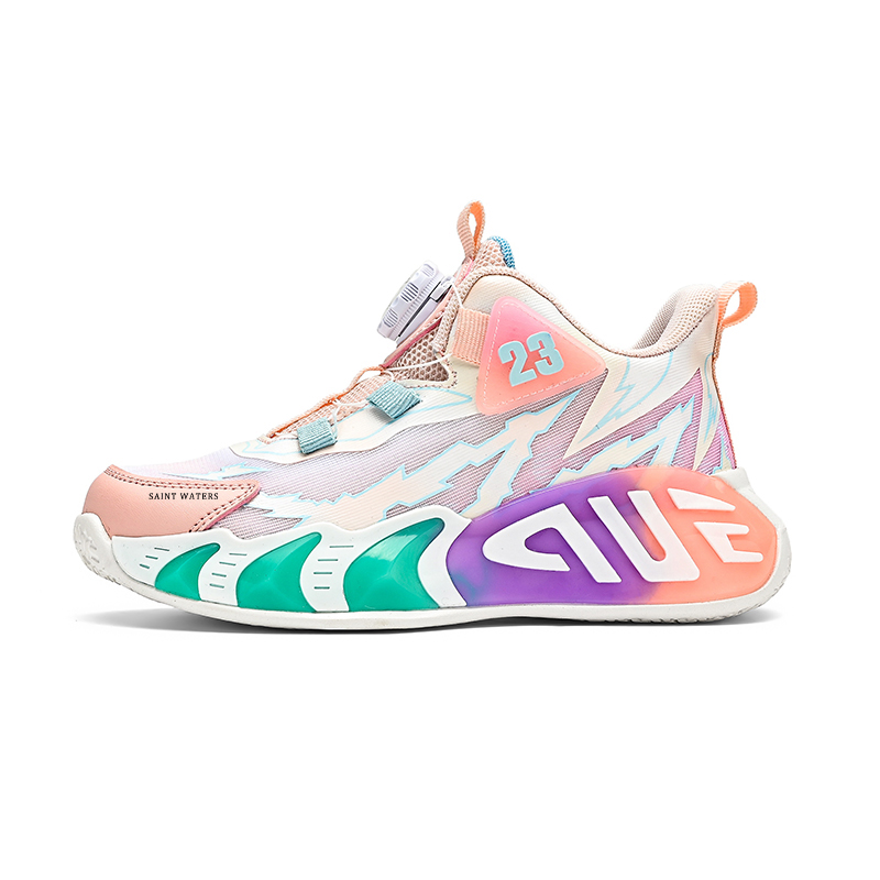 Детские баскетбольные кроссовки с противоскользящей подошвой и защитой от ударов. Для детей от 3 до 7 лет. SAINT WATERS, розовый
Детские баскетбольные кроссовки с противоскользящей подошвой и защитой от ударов. Для детей от 3 до 7 лет. SAINT WATERS, розовый