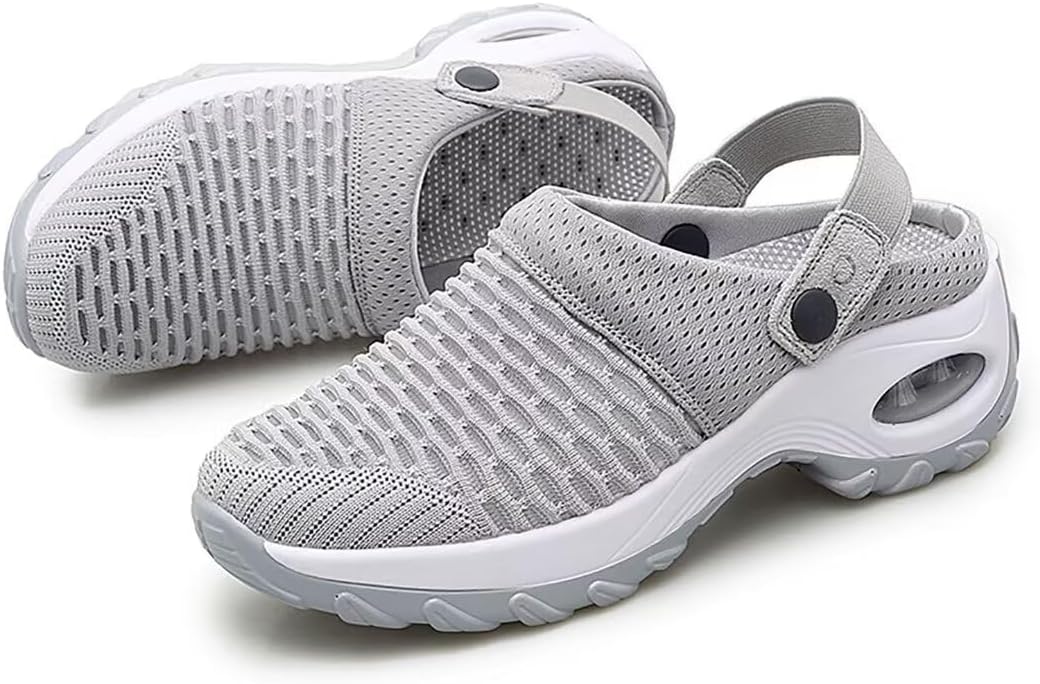 Унисекс ортопедические сабо с воздушной подушкой для взрослых, снижающие нагрузку на спину и колени, сабо для всех типов поверхности, дорожная обувь, прогулочные тапочки, сандалии Generic, серый
Унисекс ортопедические сабо с воздушной подушкой для взрослых, снижающие нагрузку на спину и колени, сабо для всех типов поверхности, дорожная обувь, прогулочные тапочки, сандалии Generic, серый