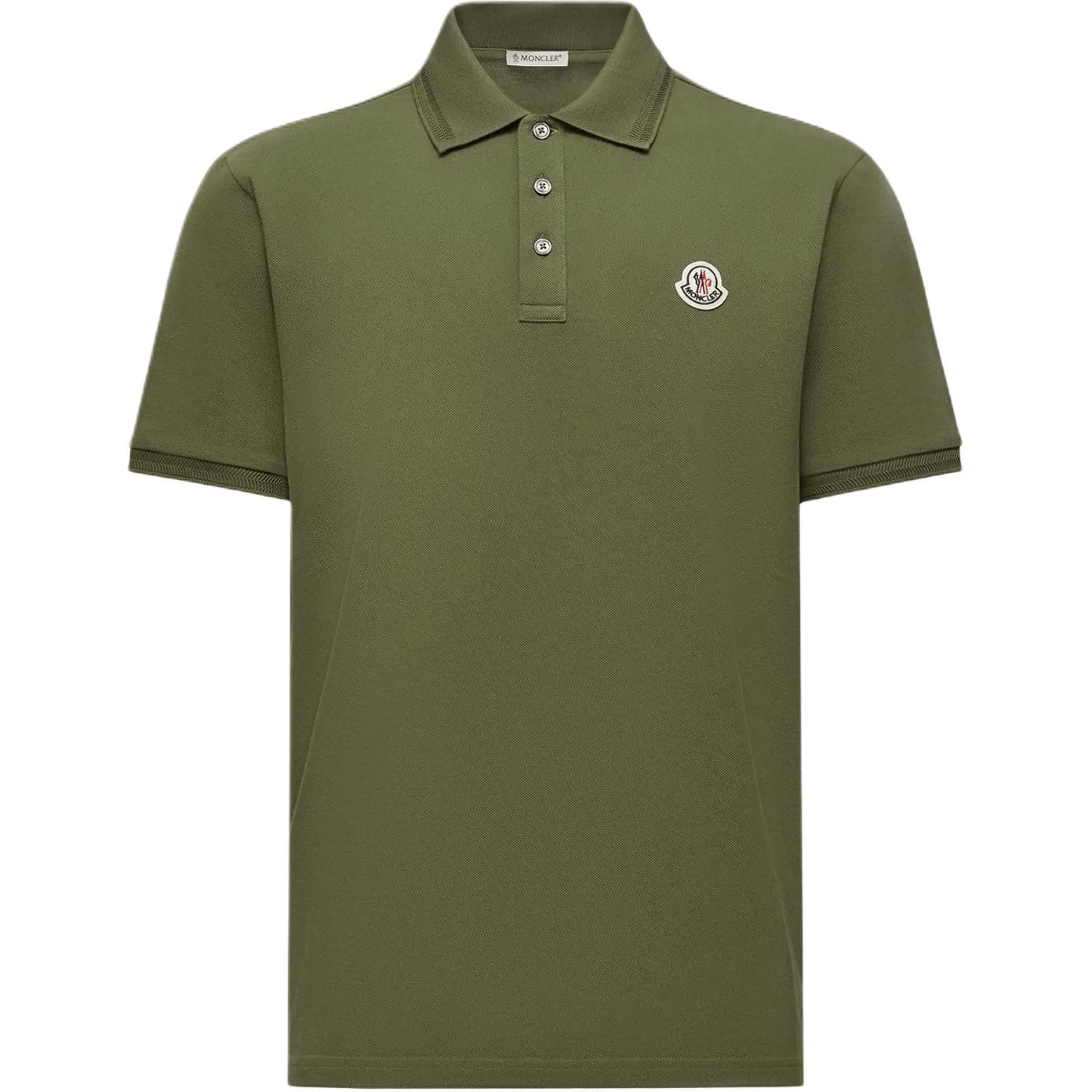 Поло с аппликацией логотипа Moncler, зеленый
Поло с аппликацией логотипа Moncler, зеленый