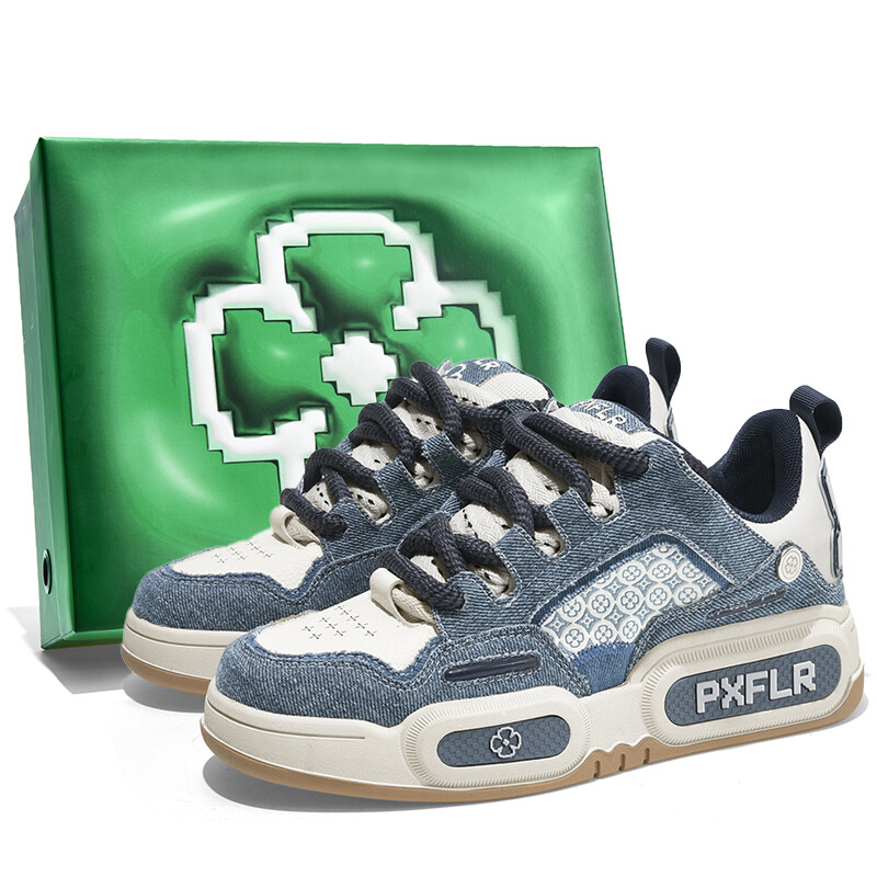 Кроссовки PXFLR Skateboarding Shoes Men Low-top, белый
Кроссовки PXFLR Skateboarding Shoes Men Low-top, белый