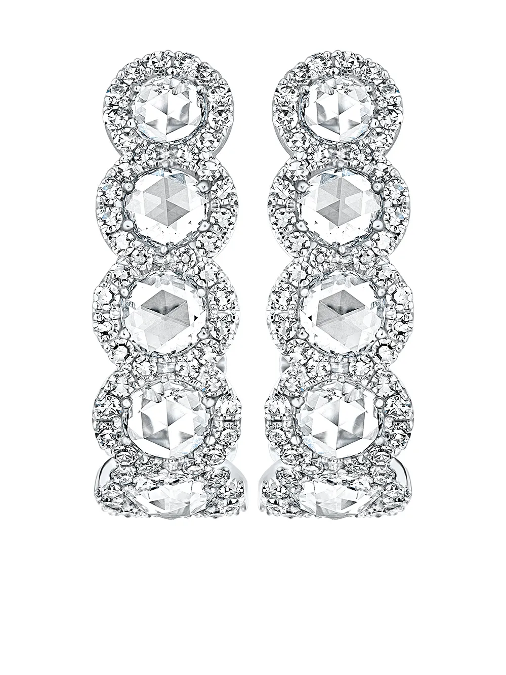 Золотые серьги-кольца с бриллиантами David Morris, серебряный
Золотые серьги-кольца с бриллиантами David Morris, серебряный