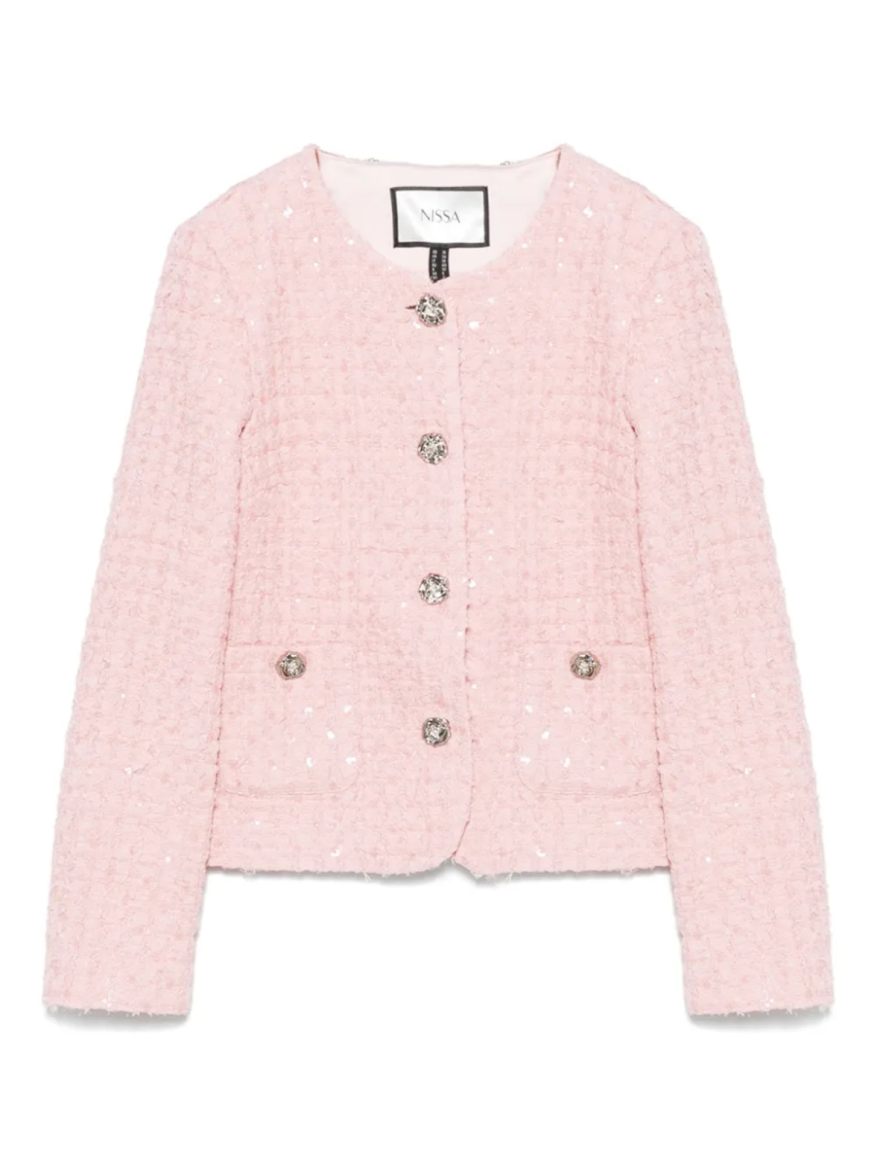 Твидовый пиджак NISSA, розовый 
Твидовый пиджак NISSA, розовый