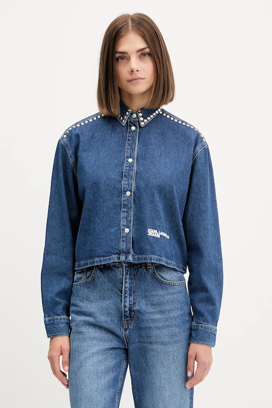 Джинсовая рубашка Karl Lagerfeld Jeans, темно-синий
Джинсовая рубашка Karl Lagerfeld Jeans, темно-синий