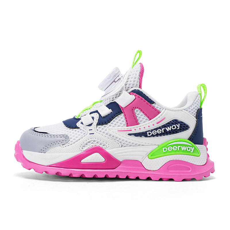 Противоскользящие, износостойкие, дышащие кроссовки для бега для детей DEERWAY, розовый
Противоскользящие, износостойкие, дышащие кроссовки для бега для детей DEERWAY, розовый