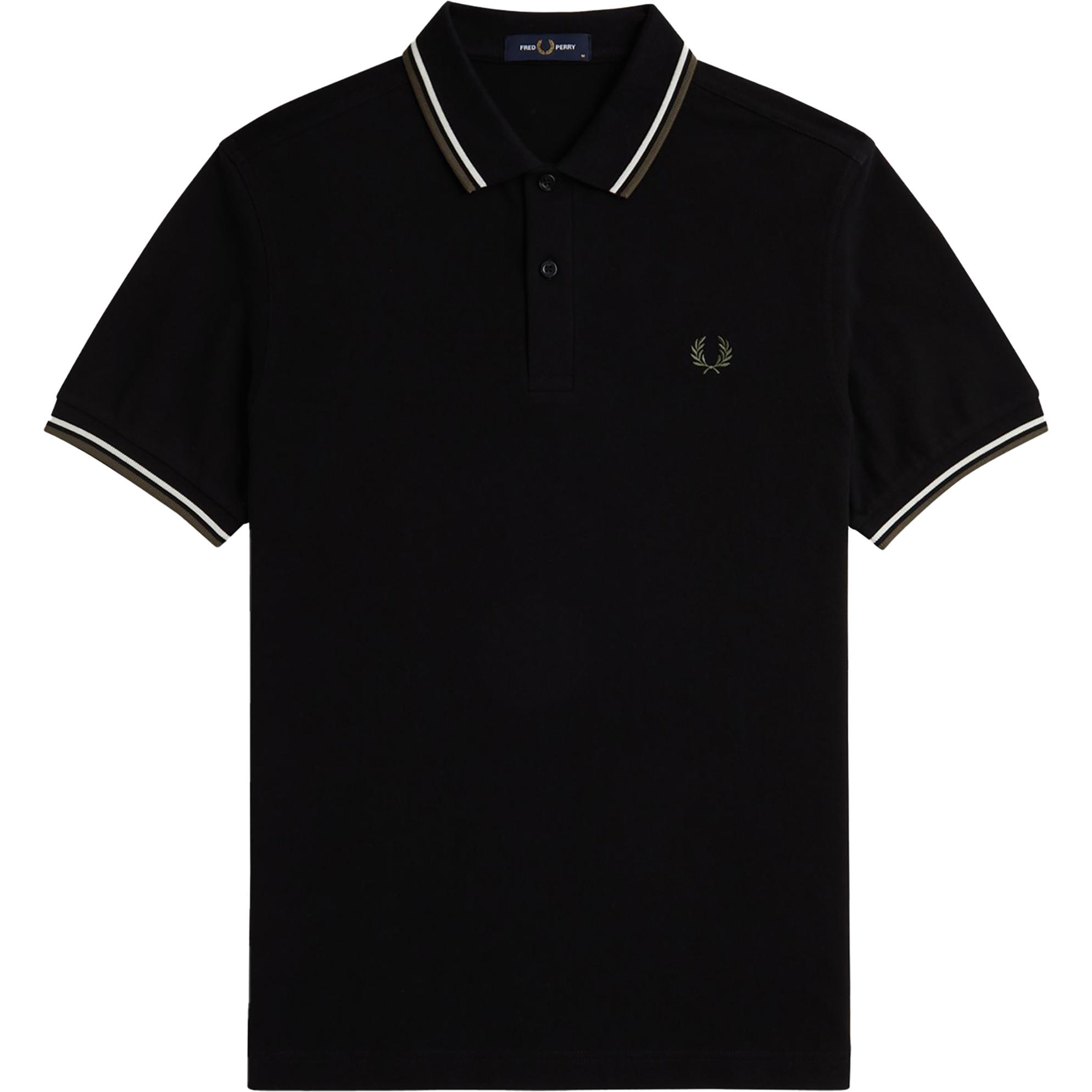 Поло с вышитым логотипом FRED PERRY, черный
Поло с вышитым логотипом FRED PERRY, черный