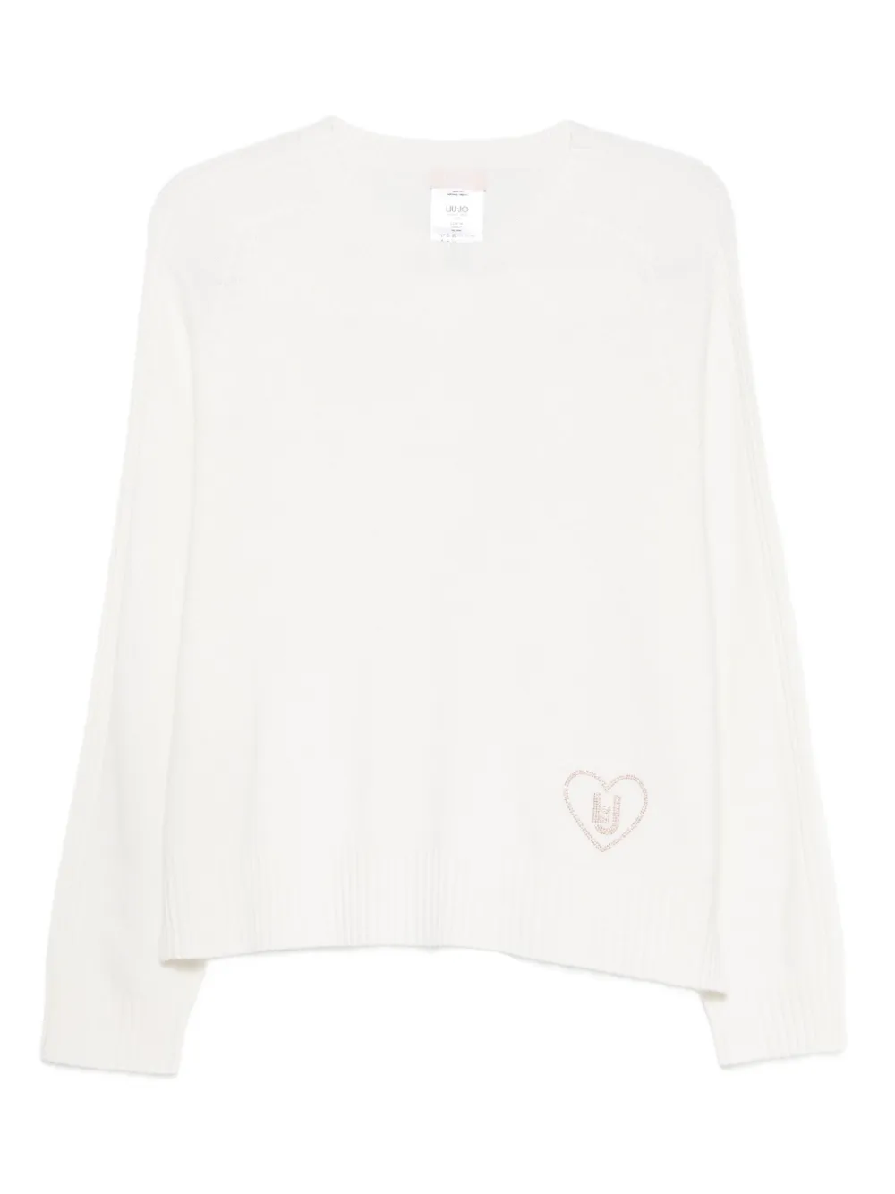 Свитер с вырезом-лодочкой Liu Jo, белый
Свитер с вырезом-лодочкой Liu Jo, белый