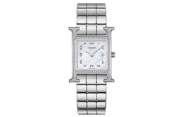 Часы Heure H с кварцевым механизмом, женские, на стальном браслете, с белым циферблатом W053017WW00 HERMES
Часы Heure H с кварцевым механизмом, женские, на стальном браслете, с белым циферблатом W053017WW00 HERMES