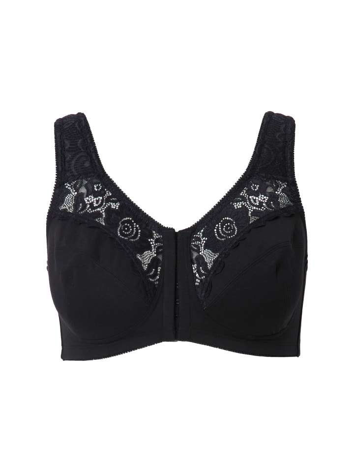 Бюстгальтер на косточках Ulla Popken, черный
Бюстгальтер на косточках Ulla Popken, черный