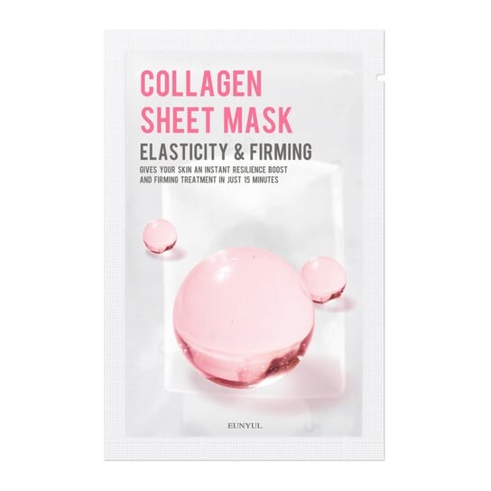 Укрепляющая и эластичная тканевая маска с коллагеном 22мл Eunyul Collagen Sheet Mask
Укрепляющая и эластичная тканевая маска с коллагеном 22мл Eunyul Collagen Sheet Mask
