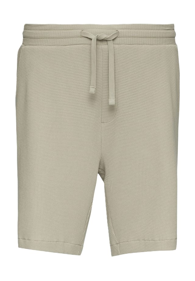 Шорты-Бермуды с эластичным поясом Qs, коричневый
Шорты-Бермуды с эластичным поясом Qs, коричневый