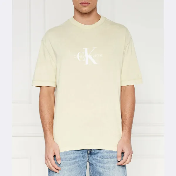 Футболка с архивным монологом классического кроя Calvin Klein, желтый
Футболка с архивным монологом классического кроя Calvin Klein, желтый
