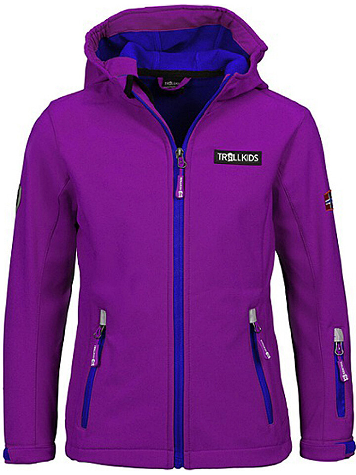 Куртка софтшелл Trollkids Oslofjord, цвет Lila/Blau
Куртка софтшелл Trollkids Oslofjord, цвет Lila/Blau