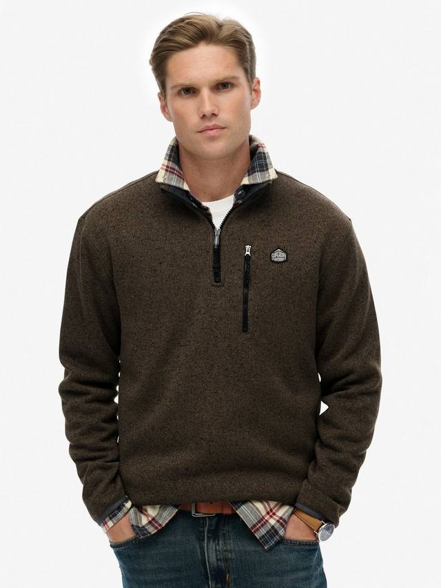 Свитер Storm Fleece с полумолнией Superdry, Olive Green Grit
Свитер Storm Fleece с полумолнией Superdry, Olive Green Grit