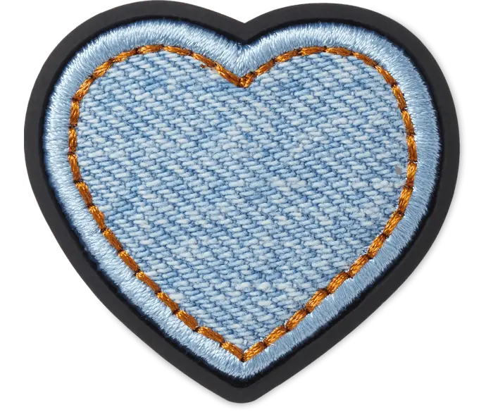 Джиббитсы Denim Patch Heart Crocs
Джиббитсы Denim Patch Heart Crocs