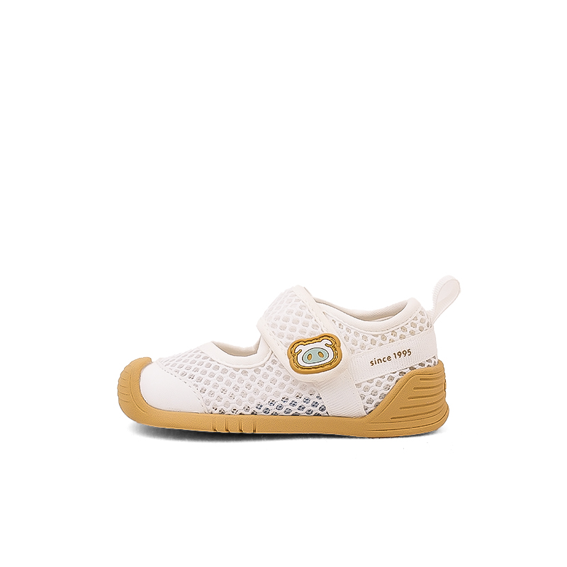 Нескользящая, износостойкая, дышащая обувь для малышей. Для младенцев и малышей. Banner the Piggy, белый/желтый
Нескользящая, износостойкая, дышащая обувь для малышей. Для младенцев и малышей. Banner the Piggy, белый/желтый