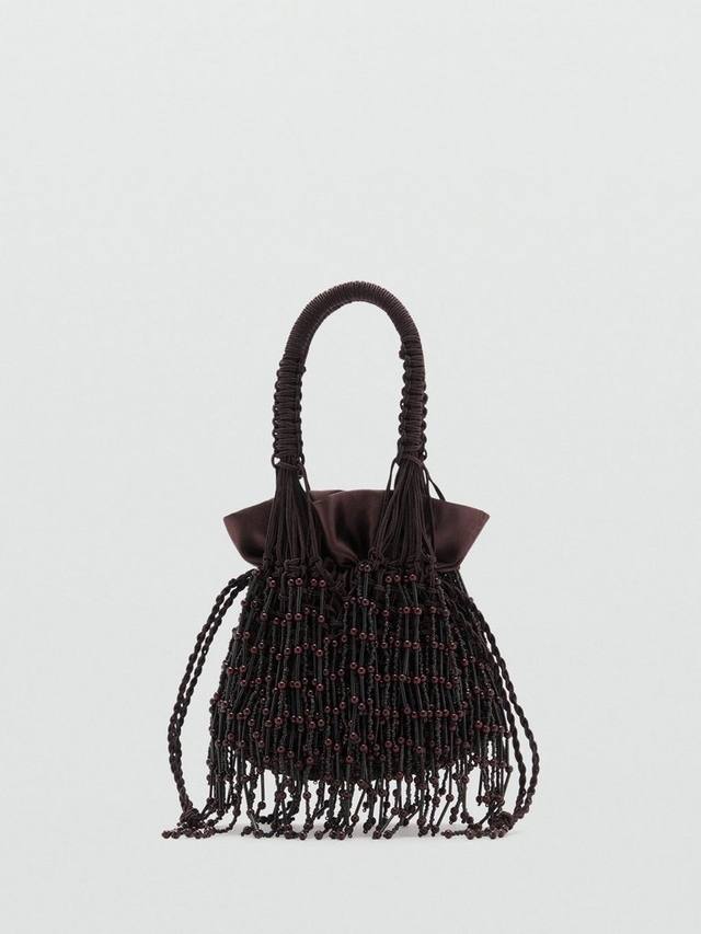 Сумка Pazo с бисерной отделкой Mango, Dark Brown
Сумка Pazo с бисерной отделкой Mango, Dark Brown