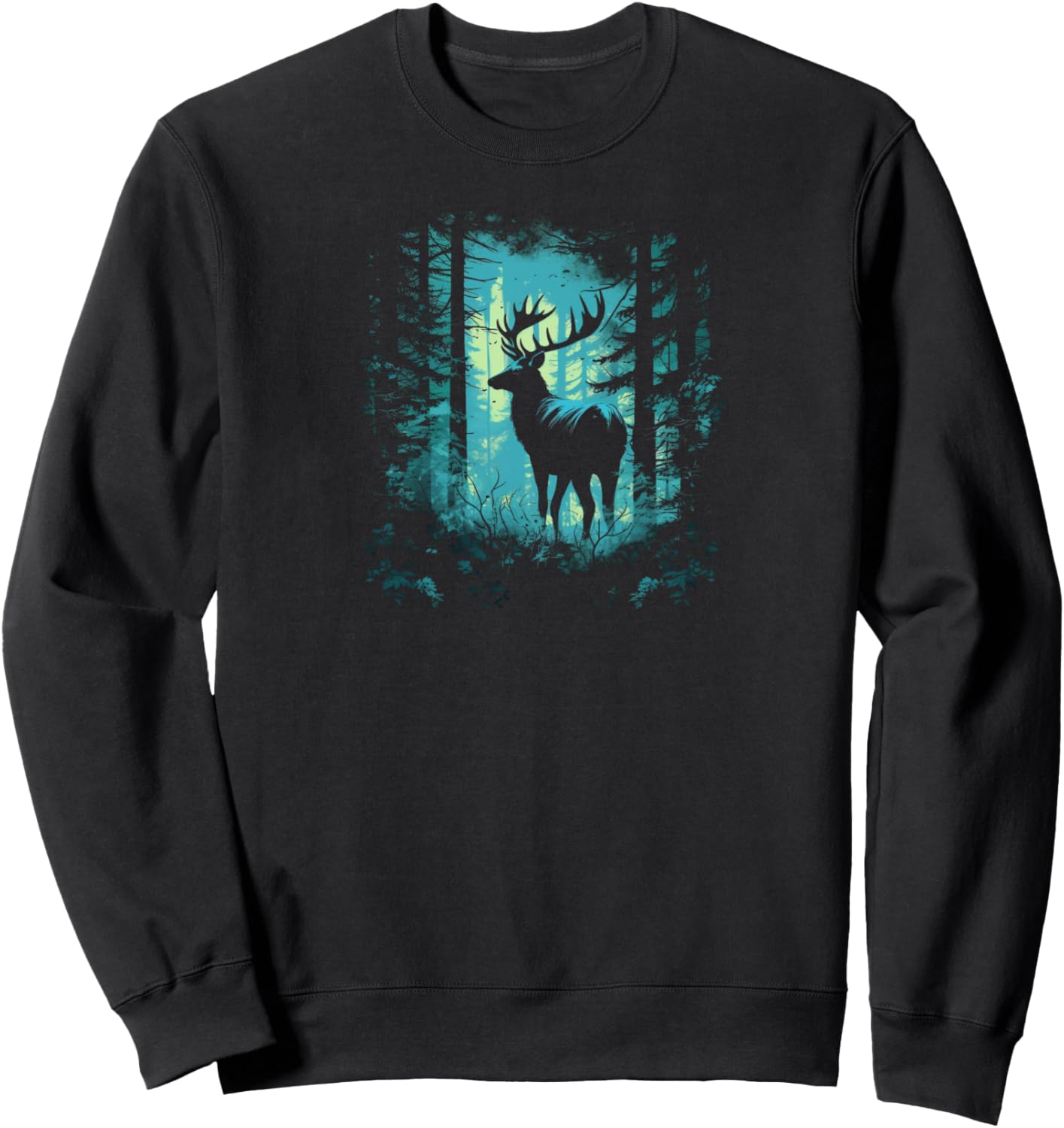 Толстовка с изображением оленя в лесу Deer In Forest Apparel, черный
Толстовка с изображением оленя в лесу Deer In Forest Apparel, черный