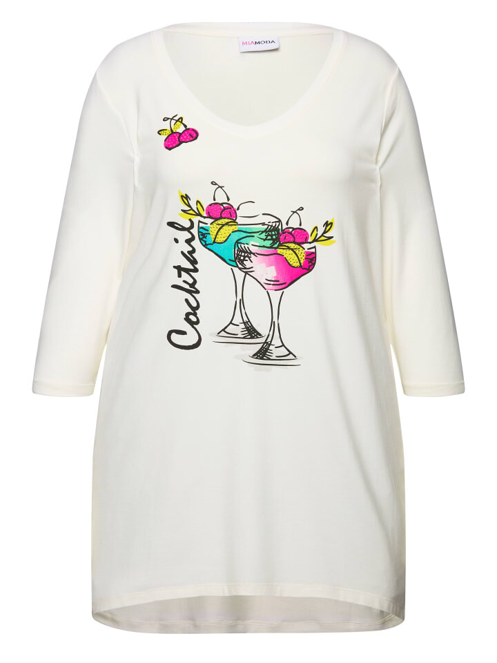 Футболка MIAMODA, цвет schneeweiß
Футболка MIAMODA, цвет schneeweiß