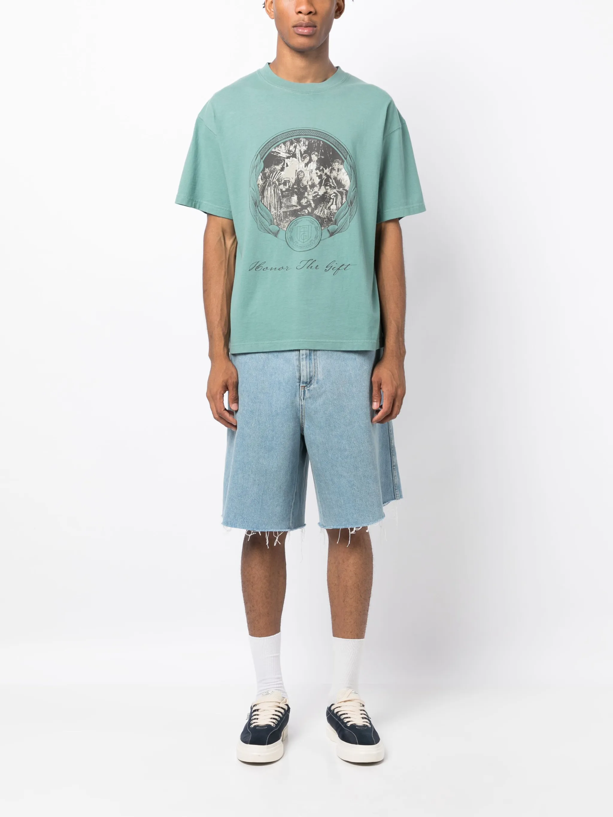 Футболка с логотипом Honor The Gift, зеленый
Футболка с логотипом Honor The Gift, зеленый