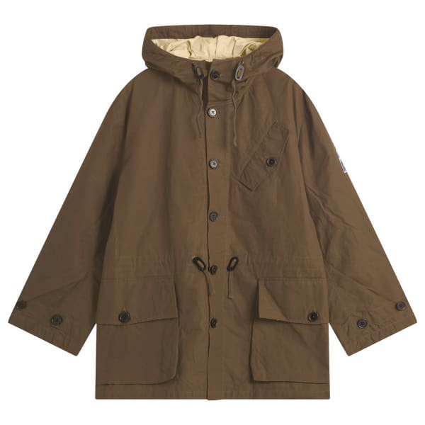 Британская вощеная хлопковая парка "Бостон" Universal Works, коричневый
Британская вощеная хлопковая парка "Бостон" Universal Works, коричневый