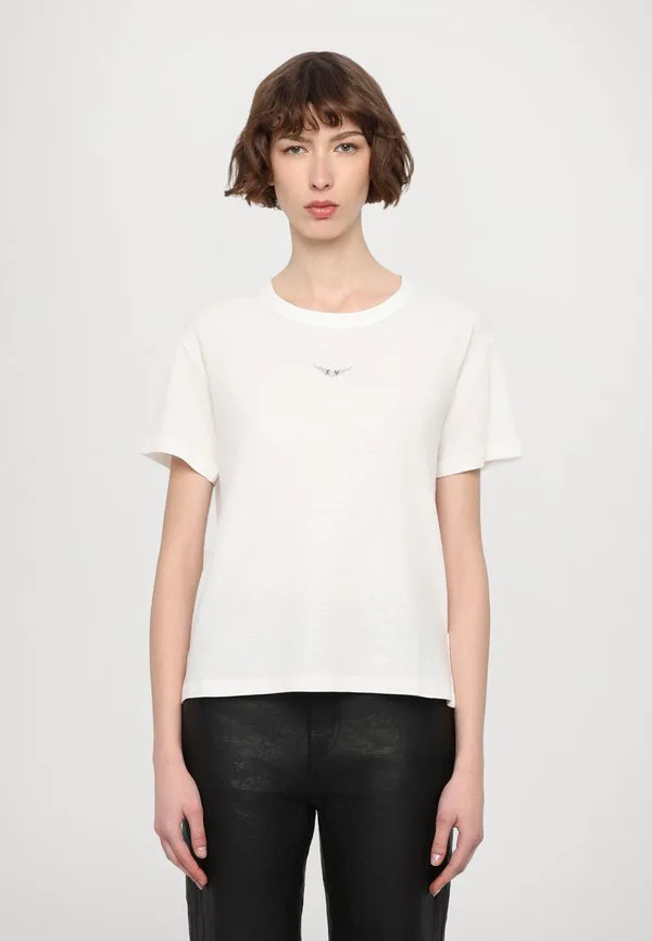 Футболка с принтом в виде крыльев марты и стразов Zadig & Voltaire, Blanc, Белый, Футболка с принтом в виде крыльев марты и стразов Zadig & Voltaire, Blanc
Футболка с принтом в виде крыльев марты и стразов Zadig & Voltaire, Blanc, Белый, Футболка с принтом в виде крыльев марты и стразов Zadig & Voltaire, Blanc