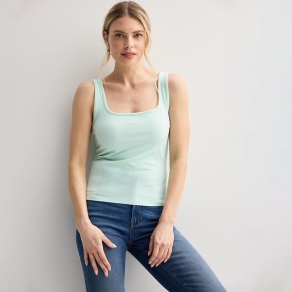 Женский облегающий топ с квадратным вырезом и резинкой Nine West, цвет mint sorbet
Женский облегающий топ с квадратным вырезом и резинкой Nine West, цвет mint sorbet