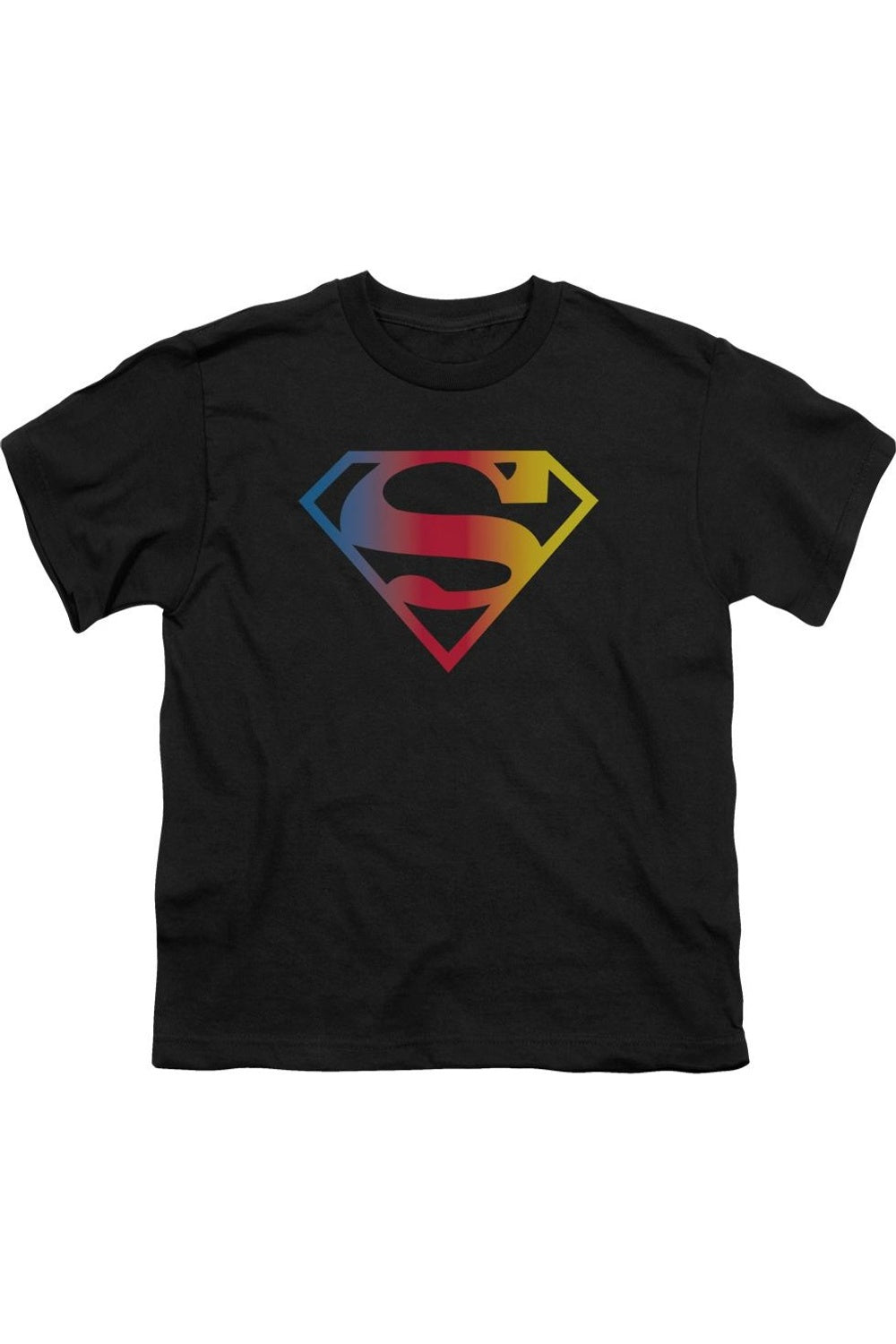 Футболка с градиентным логотипом Superman для детей Gildan, черный
Футболка с градиентным логотипом Superman для детей Gildan, черный