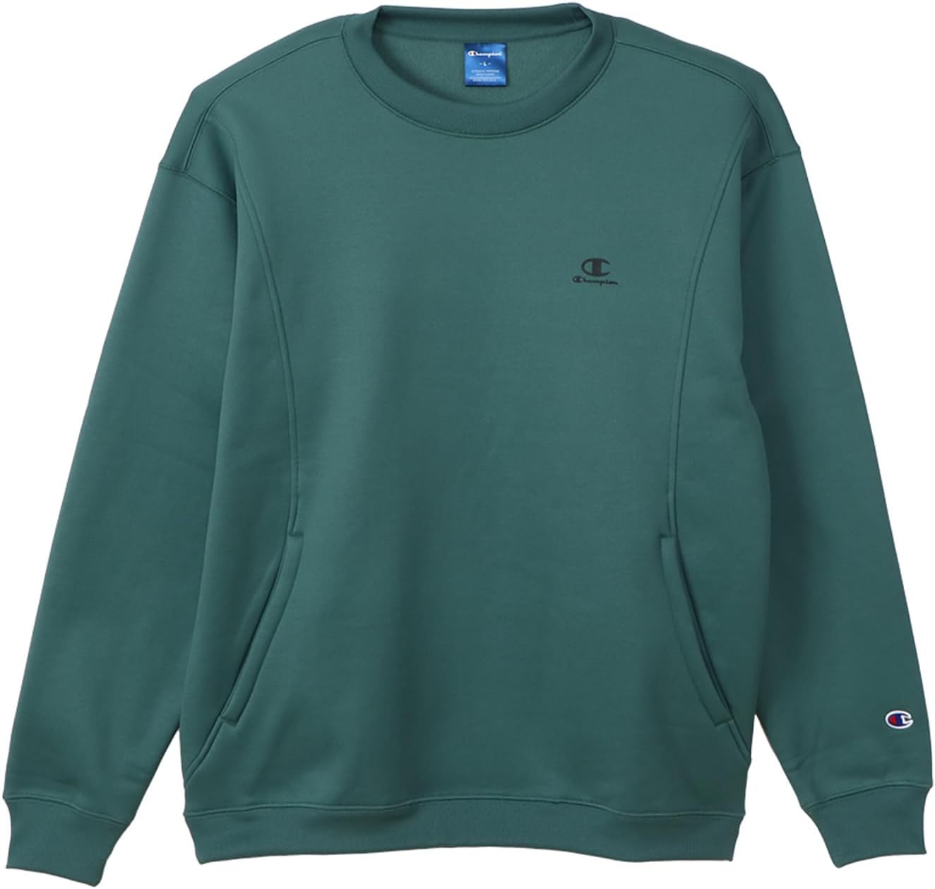 Мужская толстовка Champion TECH WEAVE(R) C3-AS004 с длинным рукавом, круглым вырезом, свободным кроем, из эластичной теплой махровой ткани с логотипом, зеленый
Мужская толстовка Champion TECH WEAVE(R) C3-AS004 с длинным рукавом, круглым вырезом, свободным кроем, из эластичной теплой махровой ткани с логотипом, зеленый