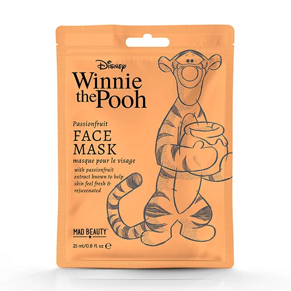 Восстанавливающая маска для лица Mascarilla Tigger Mad Beauty, 1 UD
Восстанавливающая маска для лица Mascarilla Tigger Mad Beauty, 1 UD