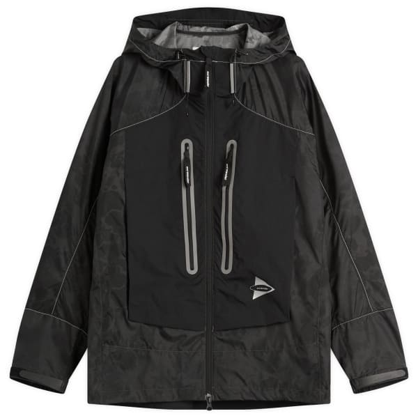 End. x And Wander Куртка из нейлона с принтом, Charcoal
End. x And Wander Куртка из нейлона с принтом, Charcoal