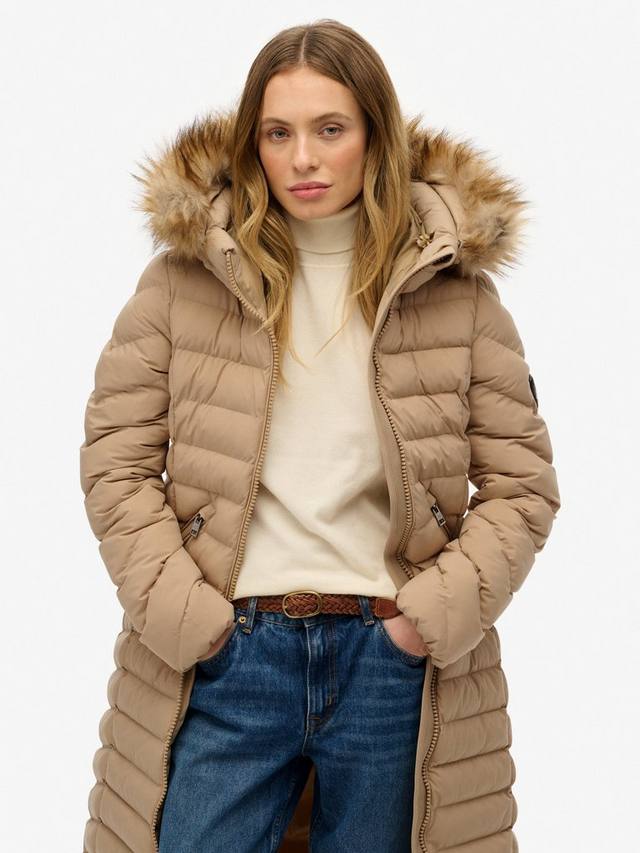 Длинное пальто Fuji с капюшоном из искусственного меха Superdry, Shaker Beige
Длинное пальто Fuji с капюшоном из искусственного меха Superdry, Shaker Beige