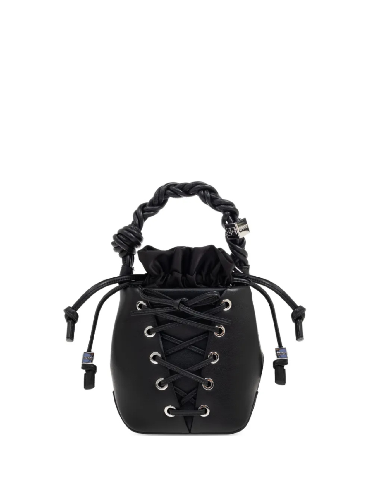 Сумка-шоппер GANNI из переработанной кожи, черный
Сумка-шоппер GANNI из переработанной кожи, черный