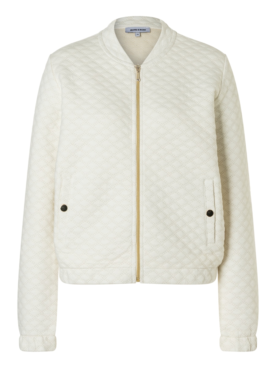 Толстовка с капюшоном на молнии MORE & MORE, белый
Толстовка с капюшоном на молнии MORE & MORE, белый