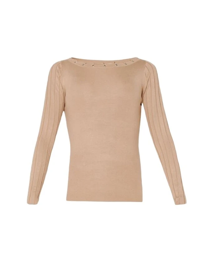 Бежевый пуловер Liu Jo, бежевый
Бежевый пуловер Liu Jo, бежевый