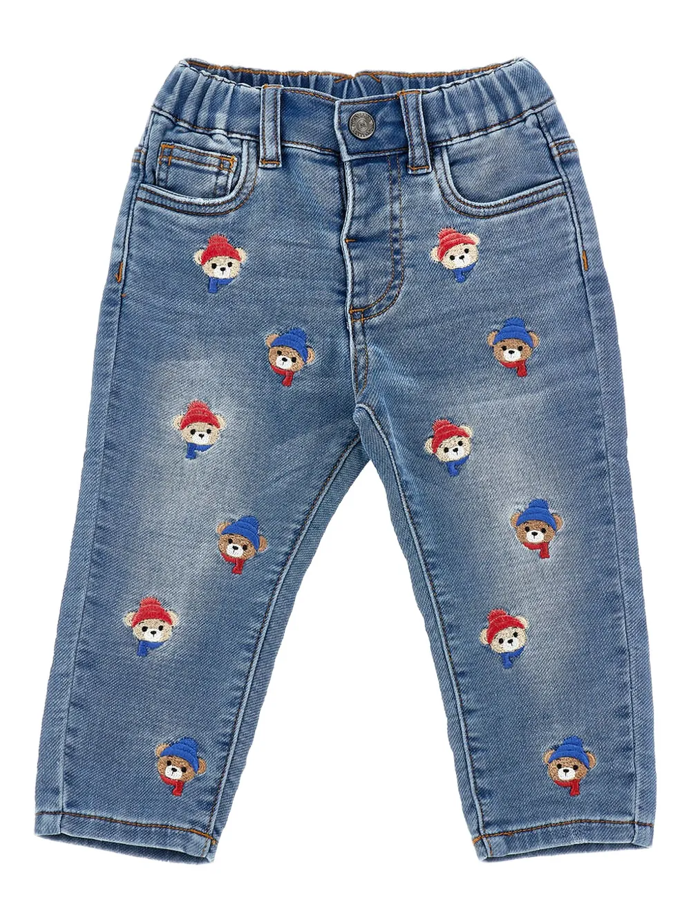 Джинсы с вышивкой Monnalisa, синий
Джинсы с вышивкой Monnalisa, синий