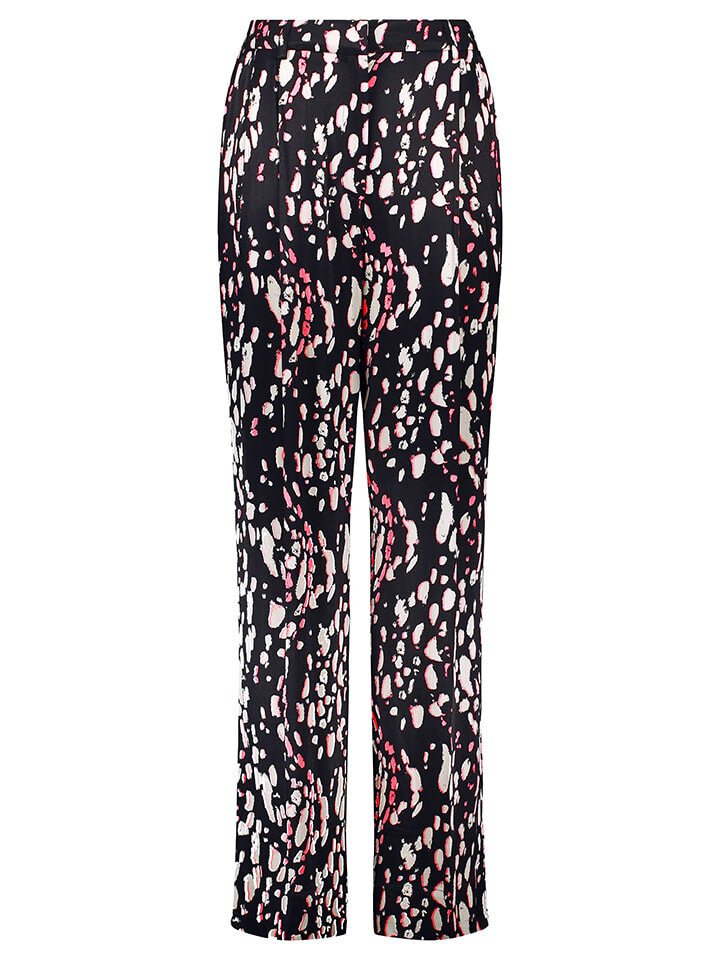 Тканевые брюки TAIFUN, цвет schwarz/pink 
Тканевые брюки TAIFUN, цвет schwarz/pink