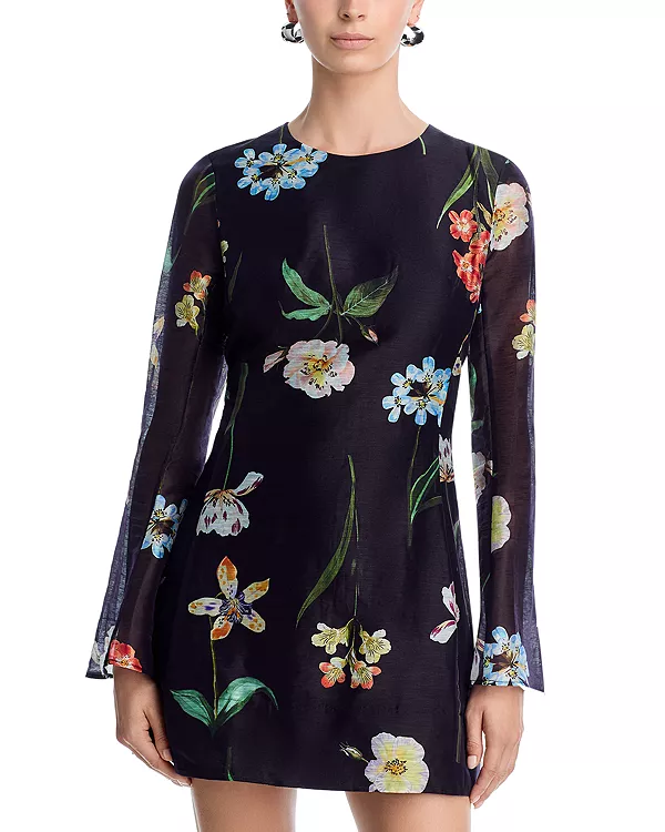 Платье Сюзанны с рукавами-колоколами Leo Lin, черный
Платье Сюзанны с рукавами-колоколами Leo Lin, черный