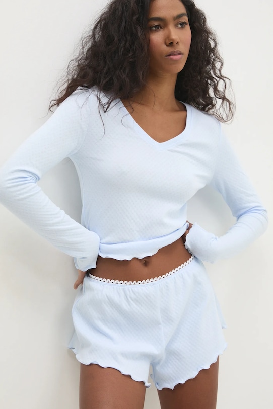 Хлопковая пижама Answear.Lab, синий
Хлопковая пижама Answear.Lab, синий