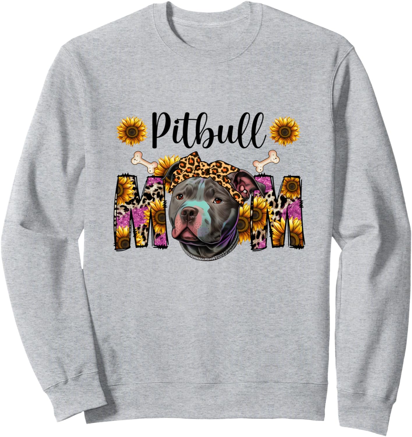 Толстовка ко Дню матери с принтом подсолнухов и гепарда для любительниц собак и питбулей Dog Mom Mother'S Day Pet Lover Mama Puppy Owner, серый
Толстовка ко Дню матери с принтом подсолнухов и гепарда для любительниц собак и питбулей Dog Mom Mother'S Day Pet Lover Mama Puppy Owner, серый