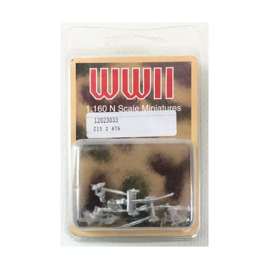 ЗИС 2 АТГ, WWII Miniatures (1:160)
ЗИС 2 АТГ, WWII Miniatures (1:160)
