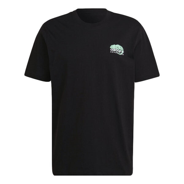 Футболка adidas originals Pckalot Tee Retro Printing Sports Round Neck Short Sleeve Black, мультиколор 
Футболка adidas originals Pckalot Tee Retro Printing Sports Round Neck Short Sleeve Black, мультиколор