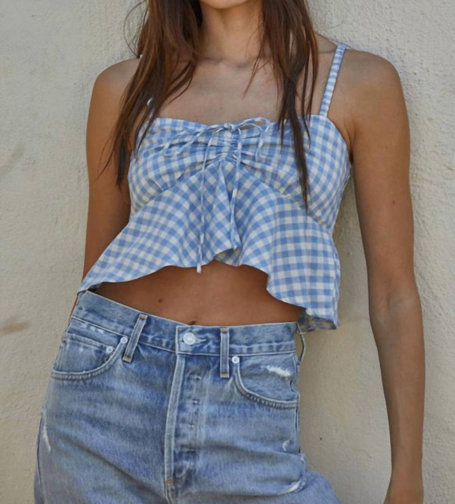 Укороченный топ Winslow синего цвета By Together
Укороченный топ Winslow синего цвета By Together