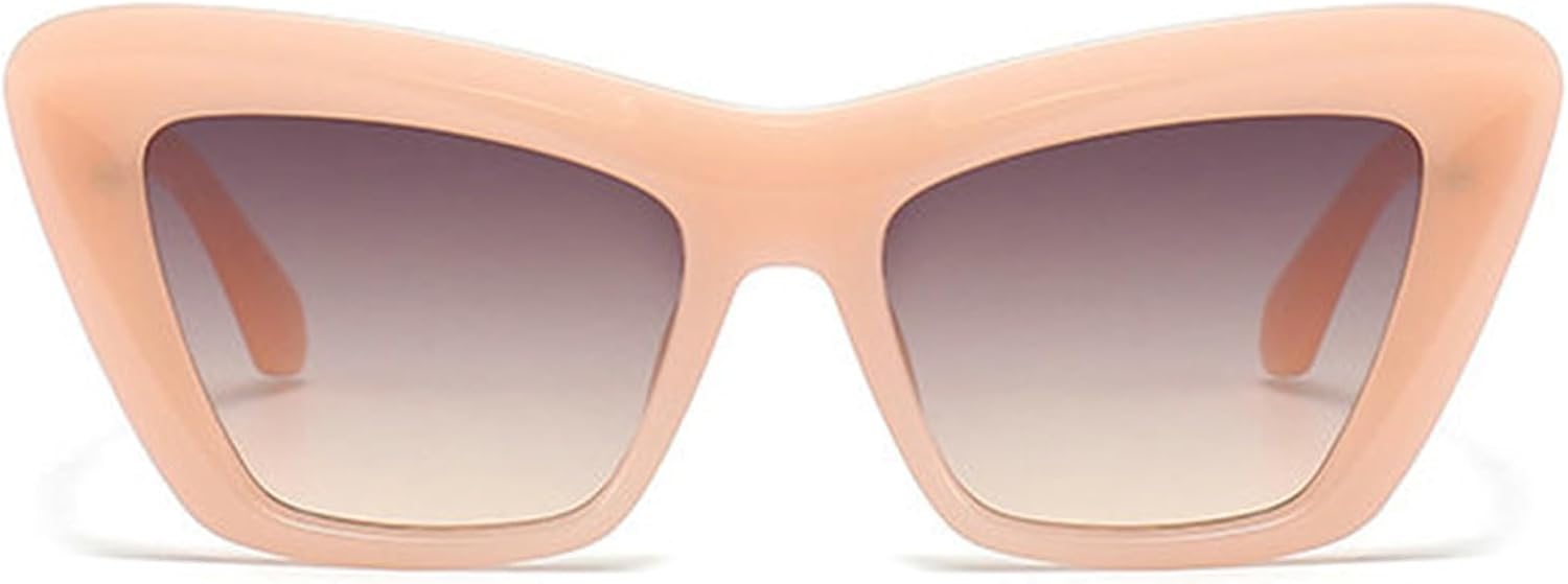 Солнцезащитные очки Willochra «Кошачий глаз» для женщин, модные винтажные квадратные очки большого размера, классические мужские очки для вождения с защитой от УФ-излучения, Pink
Солнцезащитные очки Willochra «Кошачий глаз» для женщин, модные винтажные квадратные очки большого размера, классические мужские очки для вождения с защитой от УФ-излучения, Pink