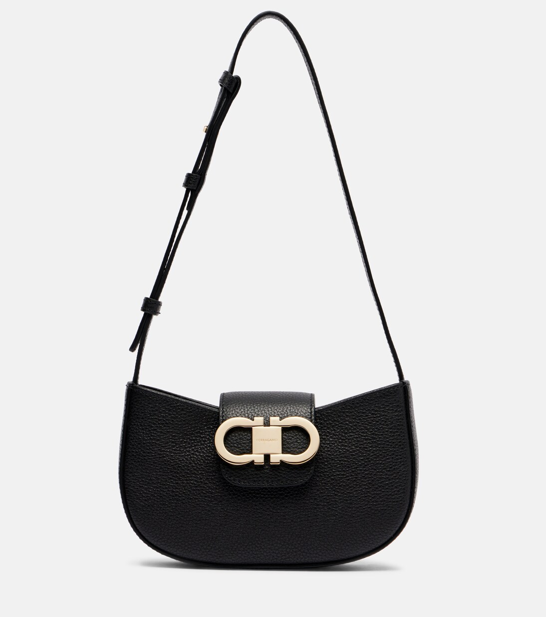 Кожаная сумка через плечо Gabry Ferragamo, Nero/Flame Red
Кожаная сумка через плечо Gabry Ferragamo, Nero/Flame Red