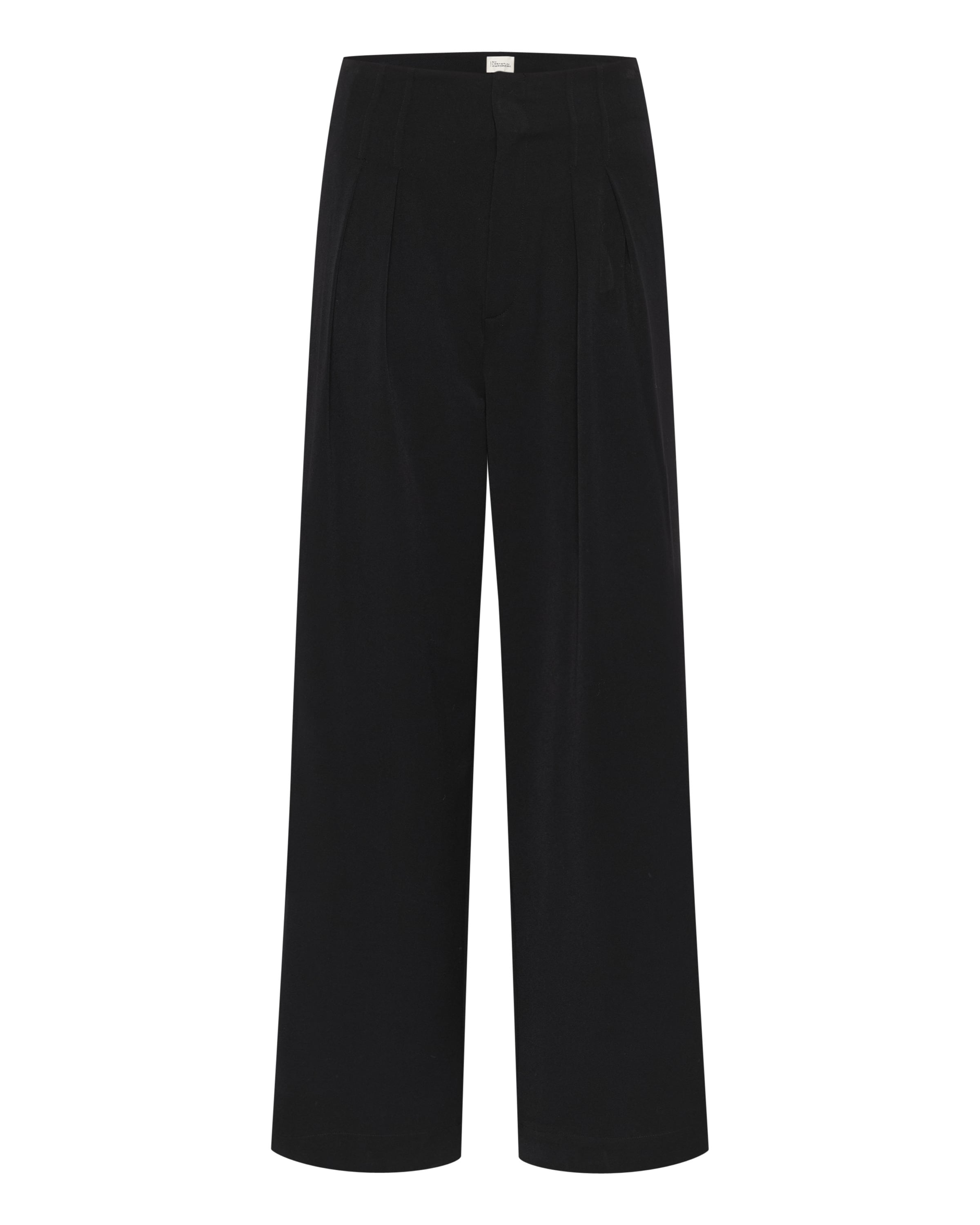 My Essential Wardrobe Широкие брюки 'Sille' со складками в черном цвете
My Essential Wardrobe Широкие брюки 'Sille' со складками в черном цвете