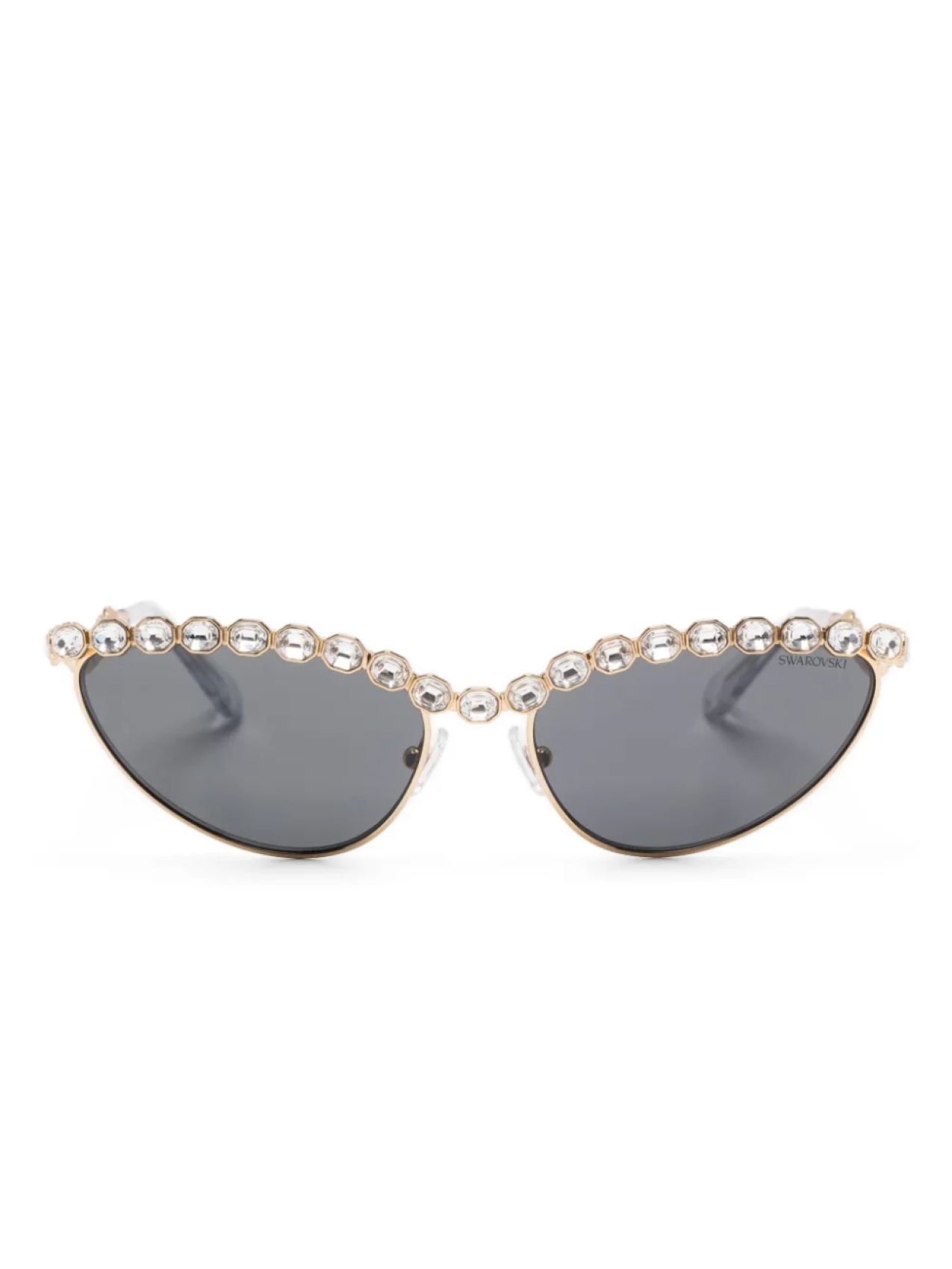 Солнцезащитные очки с кристаллами Swarovski, золотой
Солнцезащитные очки с кристаллами Swarovski, золотой