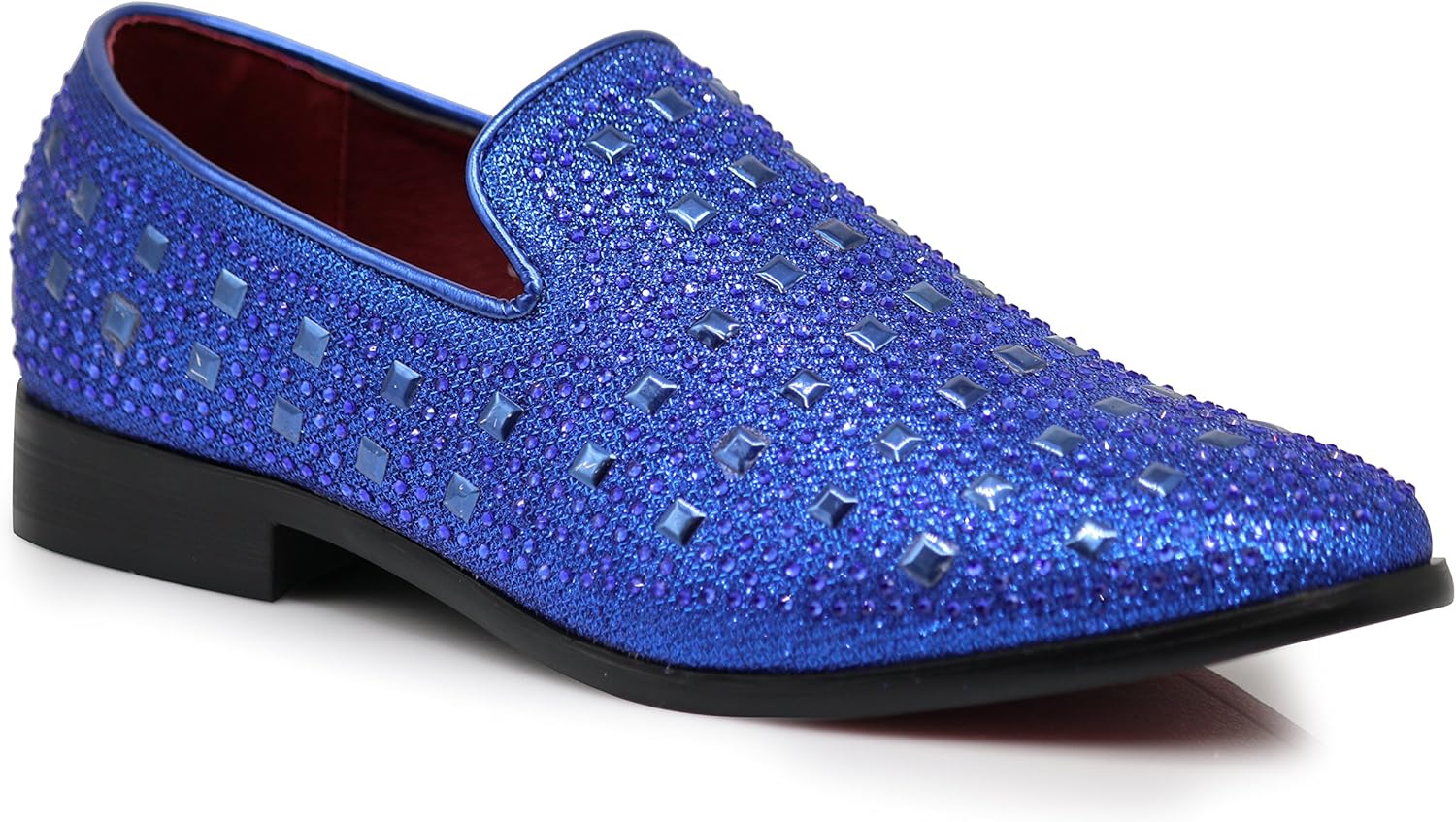 Мужские винтажные модные лоферы SPK11 с кристаллами, дизайнерские туфли-слипоны, классические смокинговые туфли Enzo Romeo, синий
Мужские винтажные модные лоферы SPK11 с кристаллами, дизайнерские туфли-слипоны, классические смокинговые туфли Enzo Romeo, синий
