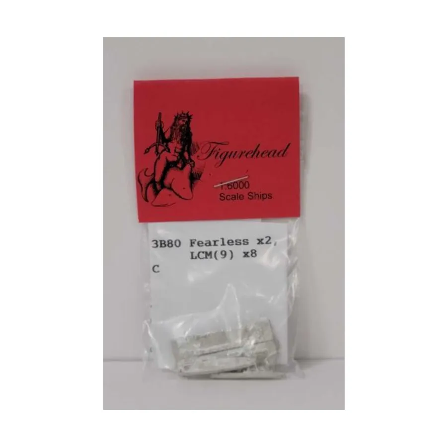 Бесстрашный 1965 и LCM, Figurehead Ships - WWII Ships - The Royal Navy (1:6000) (Noble Miniatures)
Бесстрашный 1965 и LCM, Figurehead Ships - WWII Ships - The Royal Navy (1:6000) (Noble Miniatures)